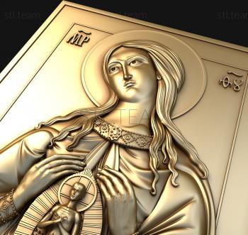 3D model Holy Mother of God Helper in Childbirth (STL)